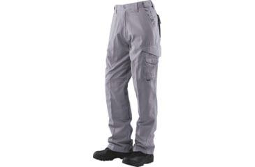 Image of TRU-SPEC 24-7 Series Tactical Teflon Pants - Mens, PolyCotton Ripstop, Light Gray, Waist 28 in, Inseam 37 in, 1089082