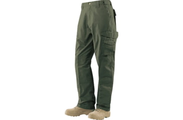 Image of TRU-SPEC 24-7 Series Tactical Teflon Pants - Mens, PolyCotton Ripstop, Ranger Green, Waist 38 in, Inseam 37 in, 1042087