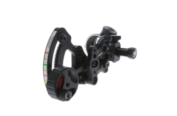 Image of TruGlo Range Rover Pro Bow Sight W/Green Led Dot, Black, TG6401GB