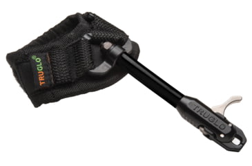 Image of TruGlo Speed Shot XS Velcro Strap Archery Release, Dual Jaw, Velcro Closure, Black, TG2510VB