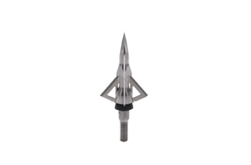 Image of TruGlo Titanium X Fixed Crossbow Broadhead, 100 Grain, 4 Blade, 3 pk, Silver, TG3204AX