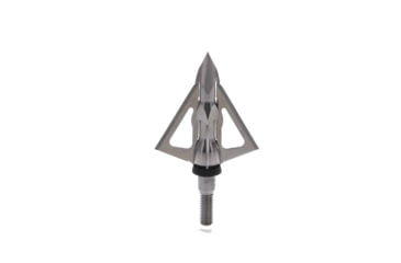 Image of TruGlo Titanium X Fixed Crossbow Broadhead, 100 Grain, 4 Blade, 3 pk, Silver, TG3204AX