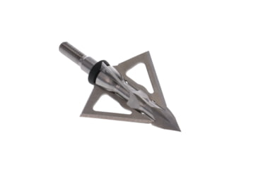 Image of TruGlo Titanium X Fixed Crossbow Broadhead, 100 Grain, 4 Blade, 3 pk, Silver, TG3204AX