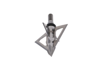 Image of TruGlo Titanium X Fixed Crossbow Broadhead, 100 Grain, 4 Blade, 3 pk, Silver, TG3204AX