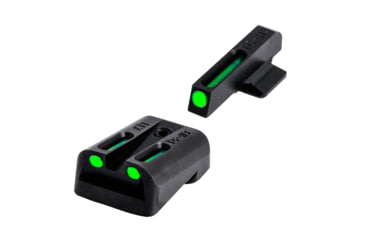 Image of TruGlo Tritium/Fiber Optic Night Sight Set, Green Front/Rear - Kimber, TG-TG131KT