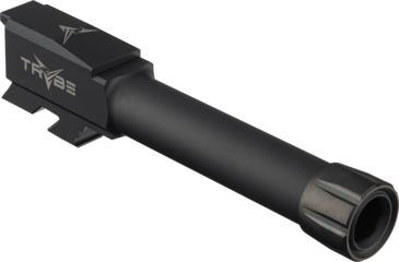 Image of TRYBE Defense Grade Threaded Pistol Barrel, Glock 43/43X, 1/2 x 28 Thread, Titanium DLC, TPBG43-DLC