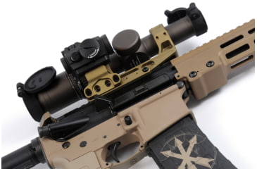 Image of Unity Tactical Low Power Variable Optic Scope Mount, 34mm, 2.05 Centerline, FDE, FST-S34205F