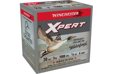 Image of Winchester Super-X Shotshell 20 Gauge 7/8 oz 3in Centerfire Shotgun Ammo, 25 Rounds, WEX2034