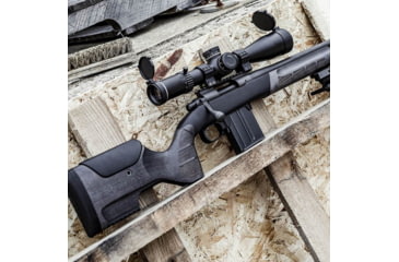 Image of WOOX Exactus Precision Stock - Savage Model 110 Chassis, Right Hand, Long Action, Midnight Grey, SH.GNS002.34