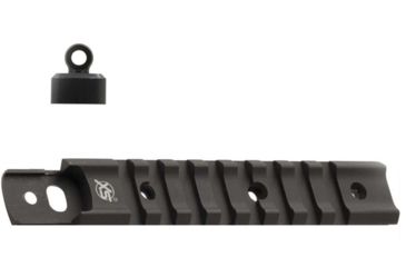 Image of XS Sight Systems Shortrail w/Ghost Ring, Remington 870, Matte Black, Standard, RE-5002R-N