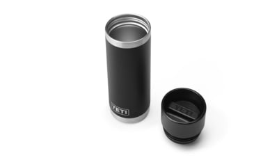 Image of Yeti Rambler 18oz Bottle with HotShot Cap, Black, 21071504030