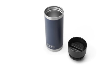 Image of Yeti Rambler 18oz Bottle with HotShot Cap, Navy, 21071504031