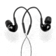 EDEMO AXIL Ghost Stryke Extreme Ear Buds, Black, GS-EX, EDEMO9