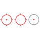 C&amp;H Precision Weapons Comp Optic Sights, Red Multi Reticle, RD-COMP-RD-MR