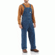 Carhartt Washed Denim Bib Overall for Mens, Darkstone, 32/28 R07-DST-28-32