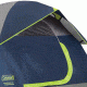 Coleman Sundome 2-Person Tent w/ Rainfly, Navy/Grey, 7x5ft, 2000036415