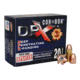 Cor Bon 380 Auto 80 Grain Jacketed Hollow Point -DPX Brass Cased Pistol Ammo, 20 Rounds, DPX38080/20