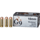 G9 Defense 10mm Auto 145 Grain Copper Solid Brass Cased Pistol Ammo, 20 Rounds, WM-10MM-145A