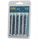 H&amp;N Sport Sampler Slug HP 249 .22 Caliber 5 Types Air Rifle Pellets, 150 Rounds, Silver, Small, 99986340005