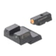 Night Fision Tritium Front Night Sight Set, CZ 75/85, Orange Front, Black, CZU-079-003-OGZG