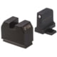 Night Fision Optics Ready Stealth SIG Sauer Night Sight Set, SIG P320 w/ DPP/509t/Acro, Black Front Ring, Blank Rear Sight, SIG-180-455-440-ZGZX