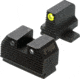 Night Fision Optics Ready Stealth Night Sight Set, Sig P320 w/ RMR/507c/508t/Romeo Pro, Orange Front, Black, SIG180345332YGZG