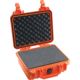 Pelican 1200 Small Protector Waterproof 10.6x10x4.8in Case, Orange w/ Foam