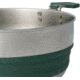 Sea to Summit Detour Stainless Steel Collapsible Pot, Laurel Wreath Green, A1212