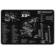 Tekmat Armorers Bench Mat 11''x17'' Springfield Xde Pistol