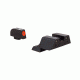 Trijicon Trijicon HD XR Night Sight Set, Orange Front Outline, Glock 17, 17L, 19, 22, 23, 24, 25, 26, 27, 28, 31, 32, 33, 34, 35, 37, 38, 39, Black GL601-C-600836