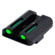 TruGlo Tritium/Fiber Optic Night Sight Set, Green Front/Rear - For Glock 17/19/22 and Similar, TG-TG131GT1