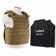 Vism 2964 Series Quick Release Plate Carrier includes two of the Larger BSC1114 Soft Ballistic Panels, Tan BSLCVPCVQR2964T-A