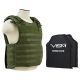 Vism 2964 Series Quick Release Plate Carrier includes two BSC1012 Ballistic Soft Panels, Green BSCVPCVQR2964G-A