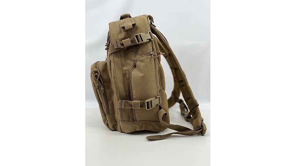 Advance Warrior Solutions Spear 3 Day Backpack, 30 L, 600D PU, Tan, S3DPB-TN