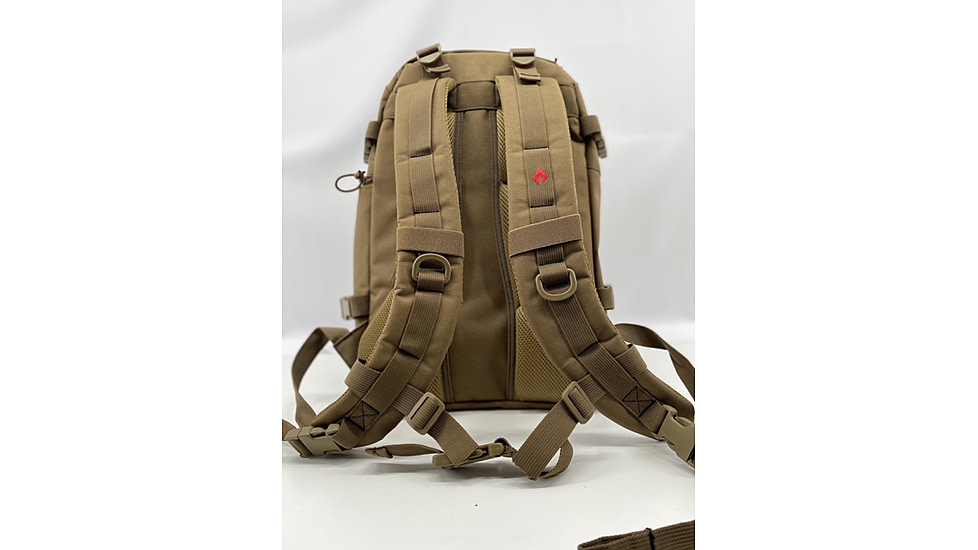 Advance Warrior Solutions Spear 3 Day Backpack, 30 L, 600D PU, Tan, S3DPB-TN