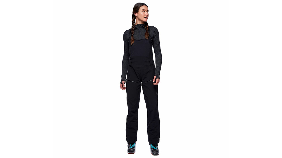 Black Diamond Recon Stretch Bibs - Womens, Black, Medium, AP7410210002MED1