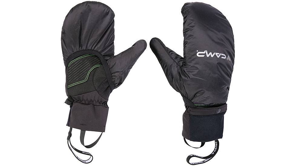 C.A.M.P. G Comp Warm Gloves, Black/Green, Small, 3396S