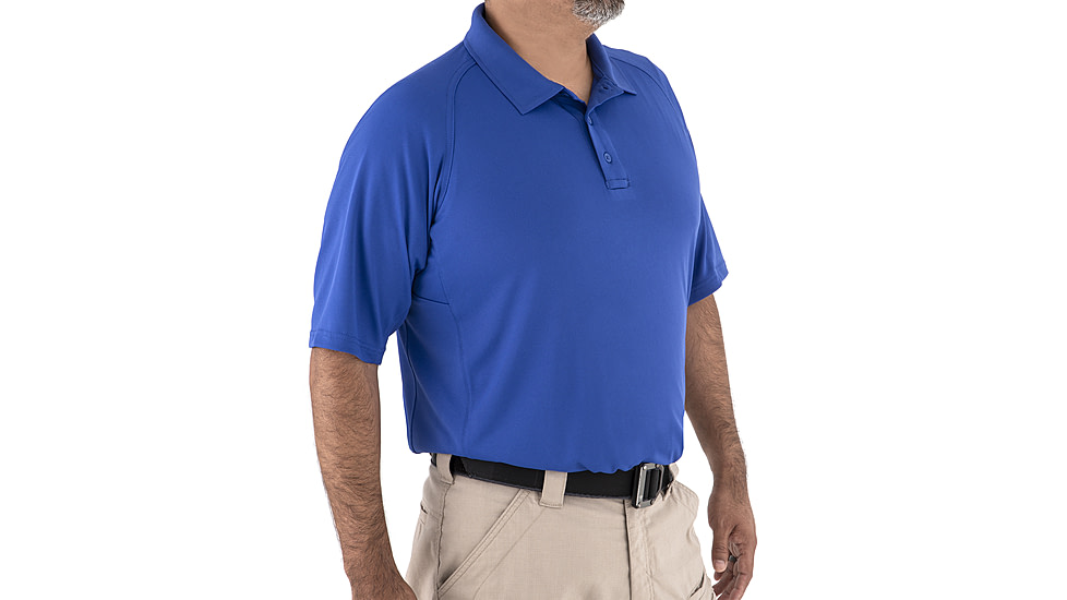 First Tactical Performance Short Sleeve Polo - Mens, Academy Blue, 2XL, 112509-691-XXL