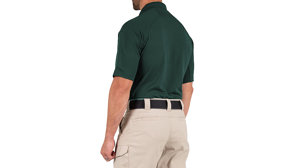 First Tactical Performance Short Sleeve Polo - Mens, Spruce Green, 2XL, 112509-812-XXL