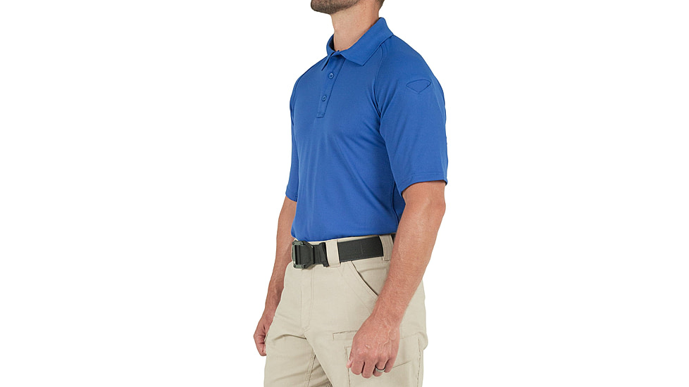 First Tactical Performance Short Sleeve Polo - Mens, Regular, Academy Blue, 5XL, 112509-691-5XL-R