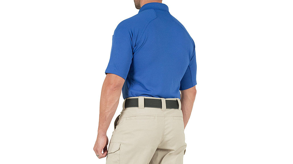 First Tactical Performance Short Sleeve Polo - Mens, Regular, Academy Blue, 5XL, 112509-691-5XL-R