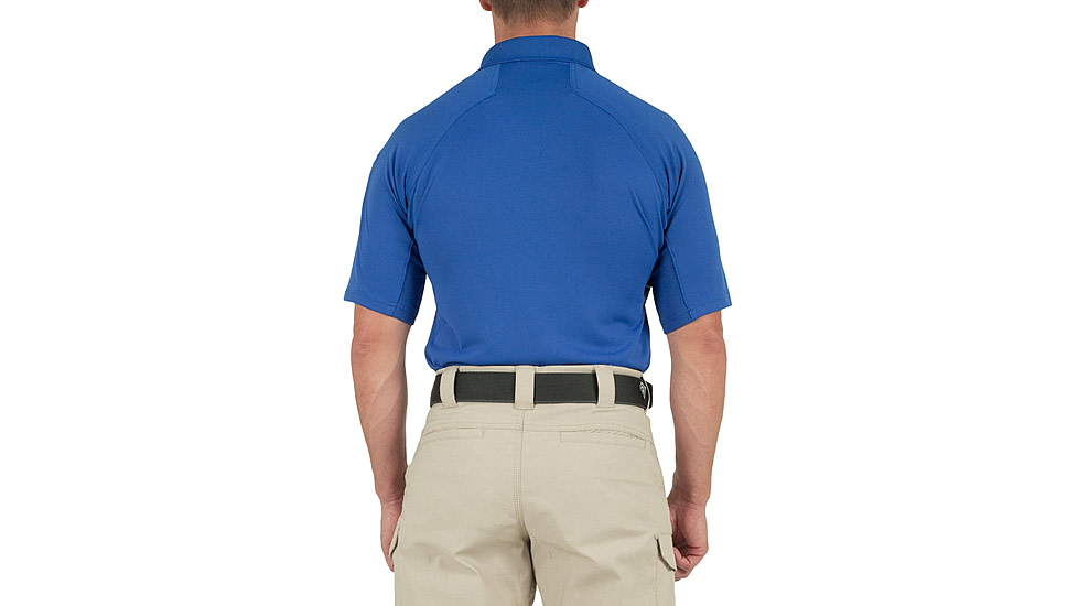 First Tactical Performance Short Sleeve Polo - Mens, Regular, Academy Blue, 5XL, 112509-691-5XL-R