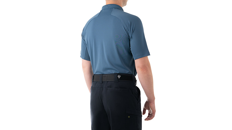 First Tactical Performance Short Sleeve Polo - Mens, Regular, French Blue, 5XL, 112509-484-5XL-R