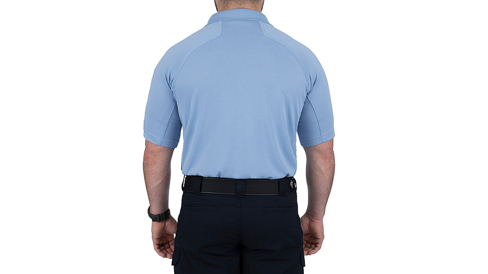 First Tactical Performance Short Sleeve Polo - Mens, Regular, Medium Blue, 6XL, 112509-781-6XL-R