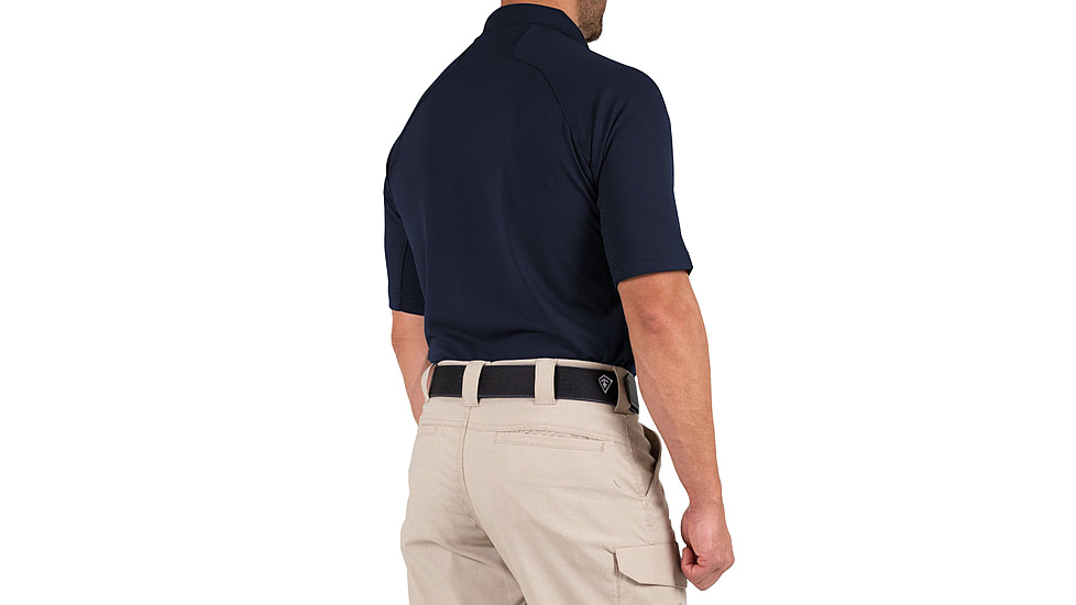 First Tactical Performance Short Sleeve Polo - Mens, Regular, Midnight Navy, 6XL, 112509-729-6XL-R