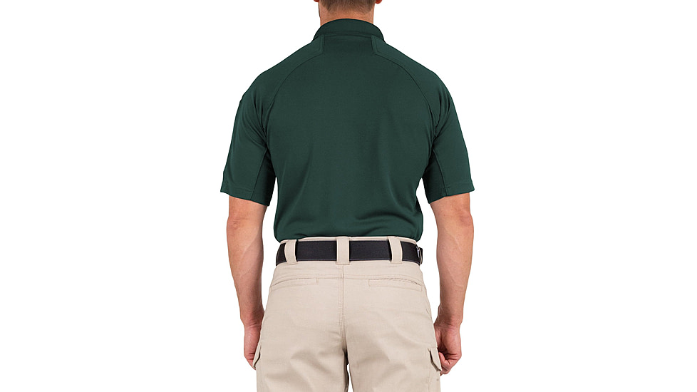 First Tactical Performance Short Sleeve Polo - Mens, Regular, Spruce Green, 5XL, 112509-812-5XL-R