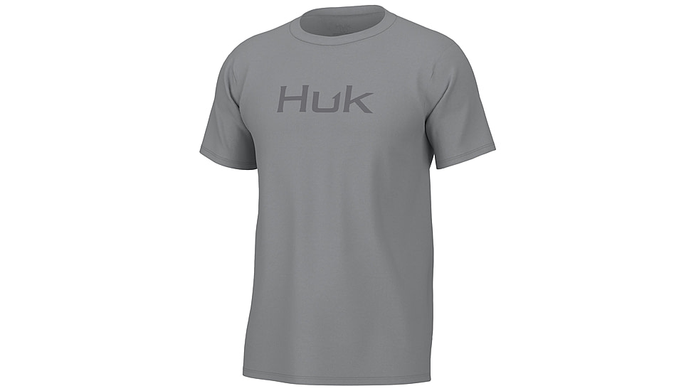 HUK Performance Fishing Huk Logo Tee - Mens, Harbor Mist, 2XL, H1000390-034-XXL