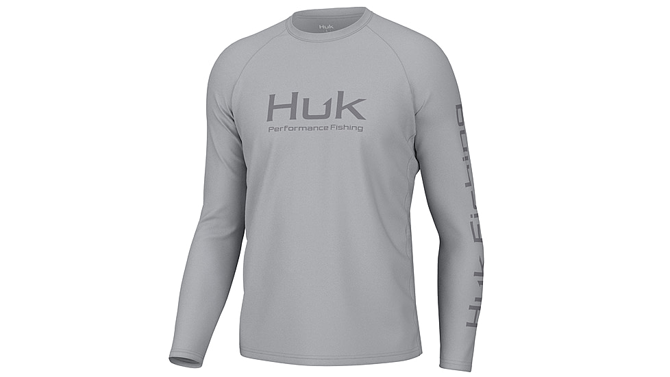 HUK Performance Fishing Vented Pursuit - Mens, Harbor Mist, XL, H1200524-034-XL