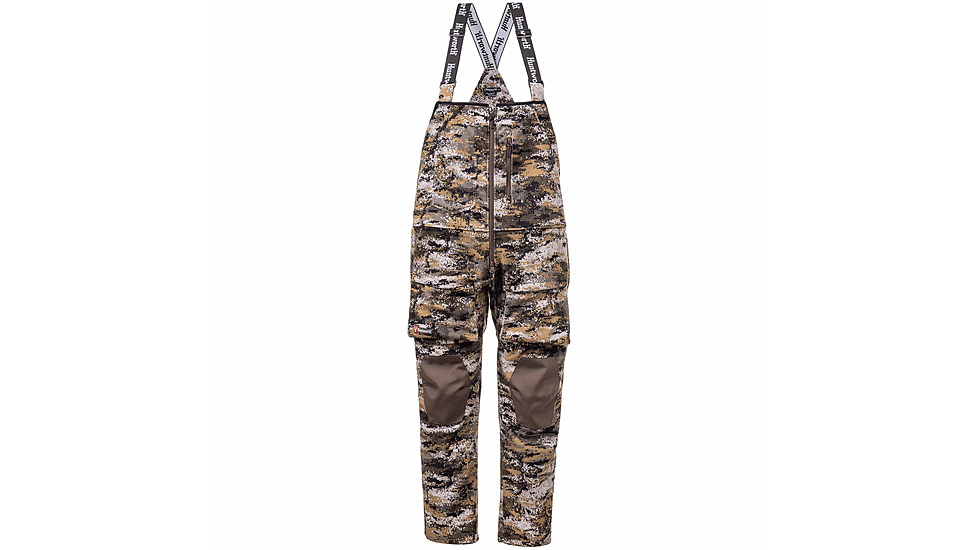 Huntworth Elkins Mid Weight Windproof Soft Shell Bib Overalls - Mens, Disruption, Extra Large, E-9610-DC-XL