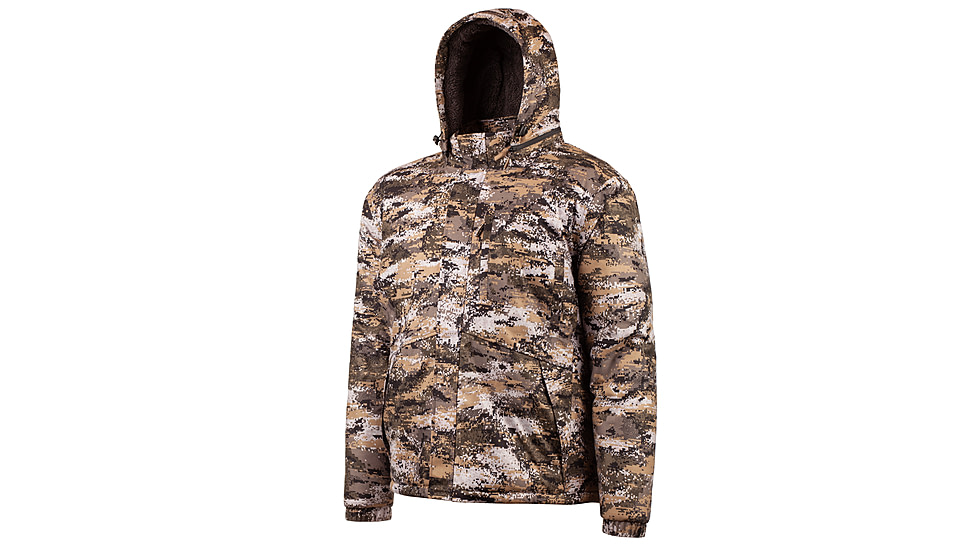 Huntworth Fairbanks Heavy Weight, Waterproof, Sherpa-lined Jacket - Men's, Disruption, X-Large, E-9443-DC-XL